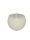 Rusztikus gömb gyertya -  fehér, 6 cm