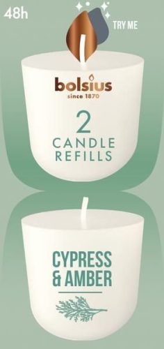 Bolsius CleanLight - Ciprus & Ámbra