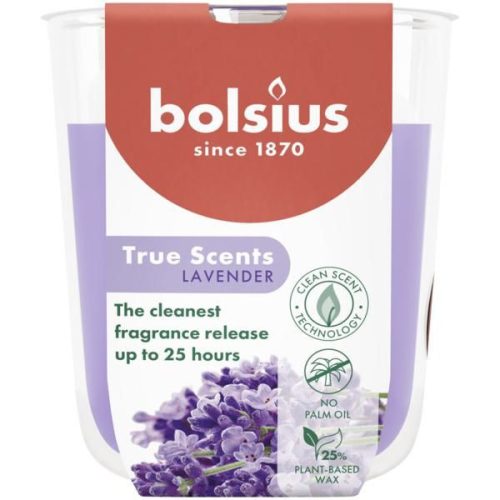 Bolsius poharas illatgyertya - Levendula