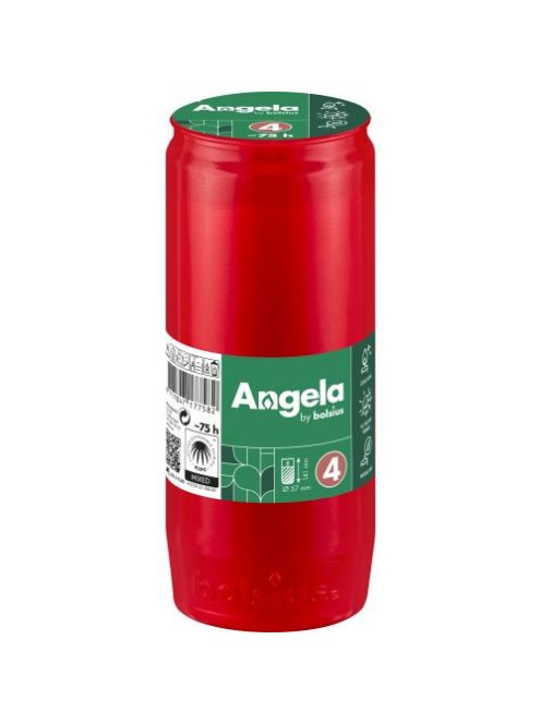 Olaj mécses Angela - 4 napos, piros