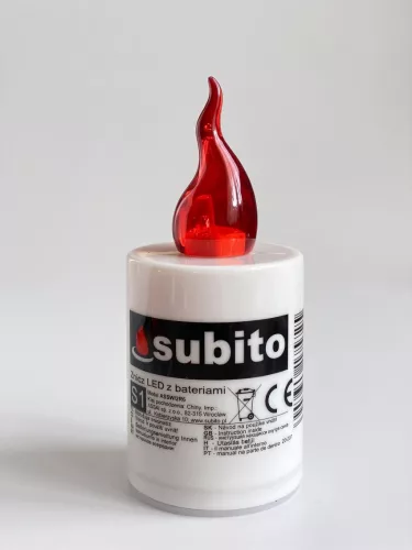 LED mécses piros - Subito S1 