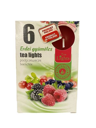 Tea illatmécses - Erdei gyümölcs, 6 db